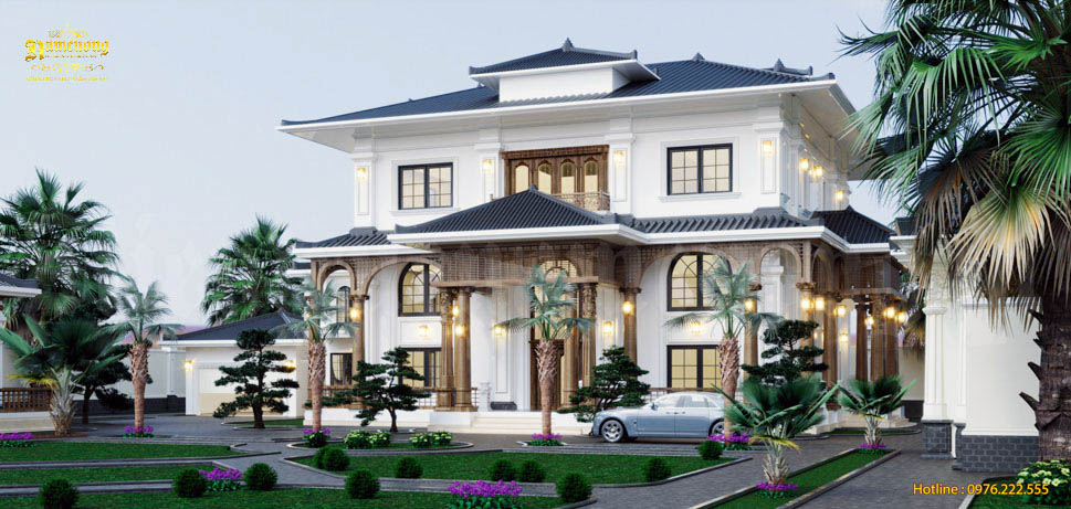 Mẫu thiết kế biệt thự tại Quảng Bình