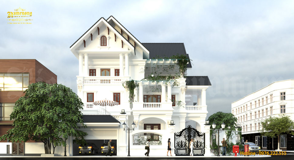 Mẫu thiết kế biệt thự tại Thái Bình