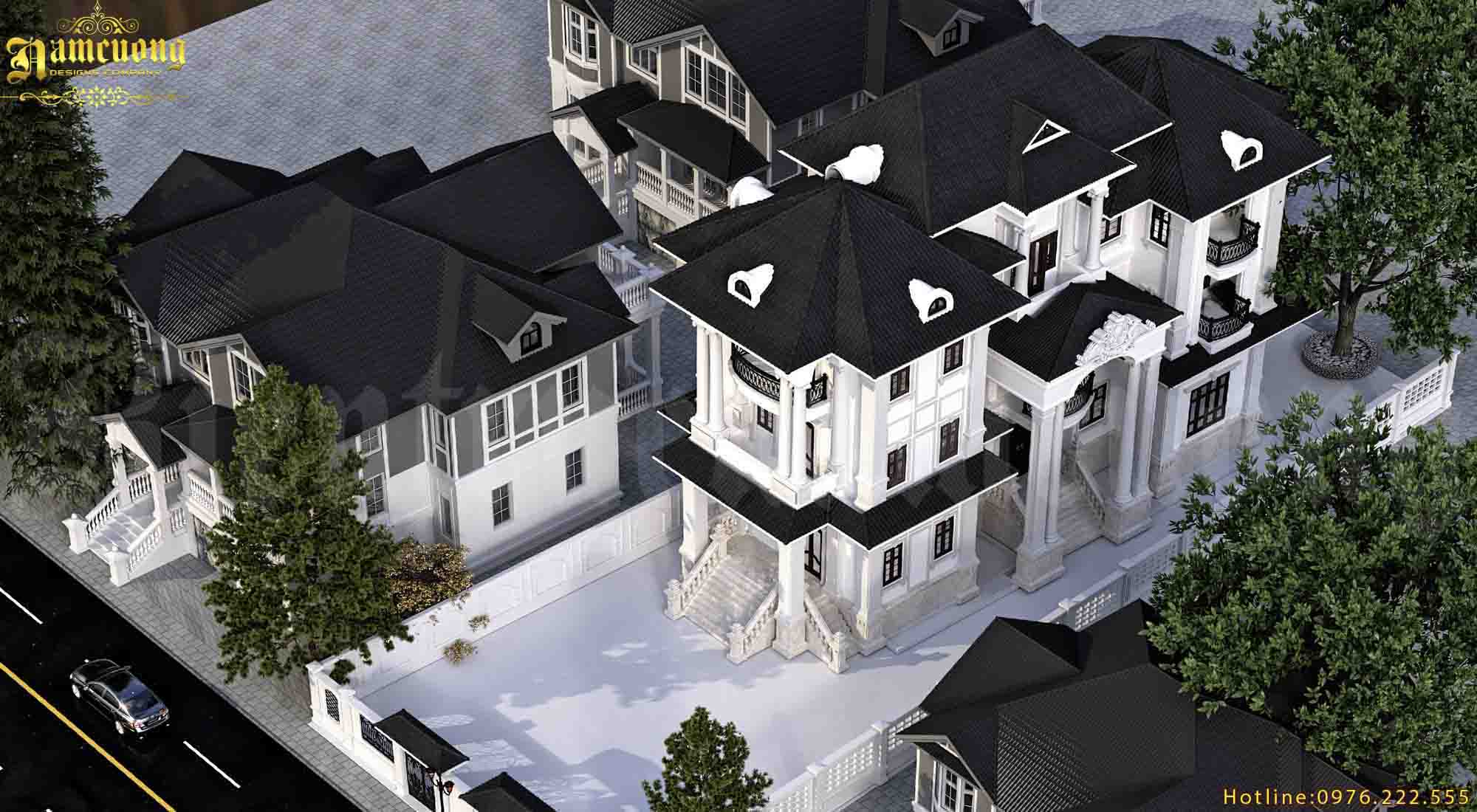 Biệt thự tân cổ điển được thiết kế bởi Kiến trúc Nam Cường