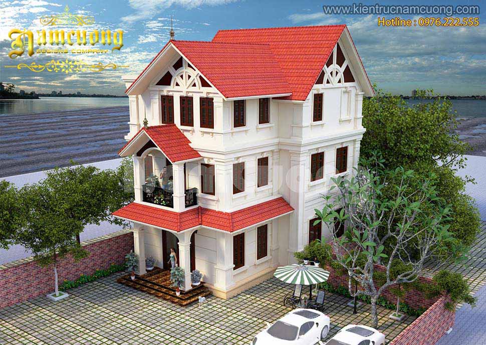 thiet-ke-biet-thu-3-tang-tan-co-dien