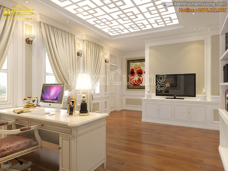 Nội thất biệt thự mini 3 tầng 100m2 hiện đại