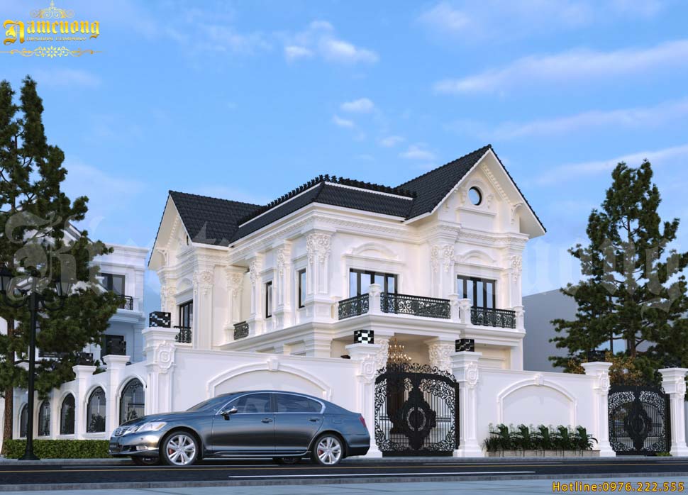 Lưu ý khi thiết kế biệt thự 2 tầng có 3 phòng ngủ