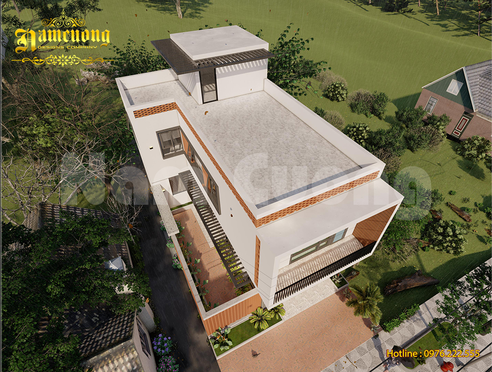 biet thu 2 tang 600 trieu 7x13 1