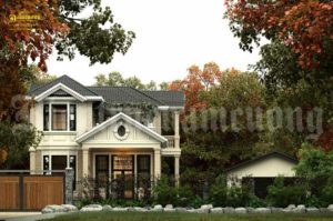 Biệt thự 2 tầng 4 phòng ngủ BT2014