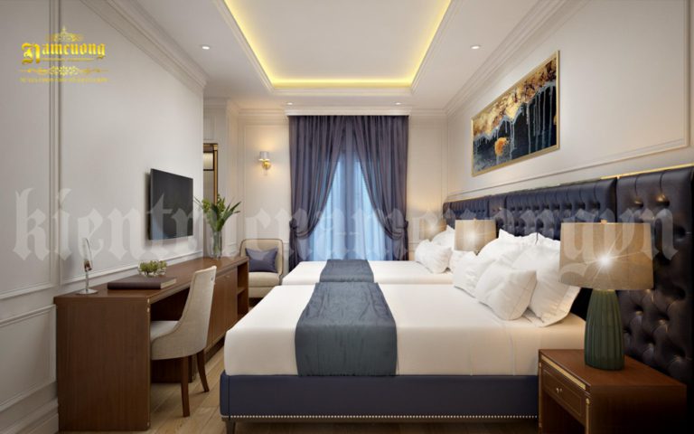 Thiết kế khách sạn mini 4 tầng ở Đà Lạt - CĐT ch