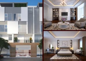 thi công nội thất biệt thự tân cổ điển