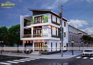 biệt thự 3 tầng 2 mặt tiền tại hải phòng