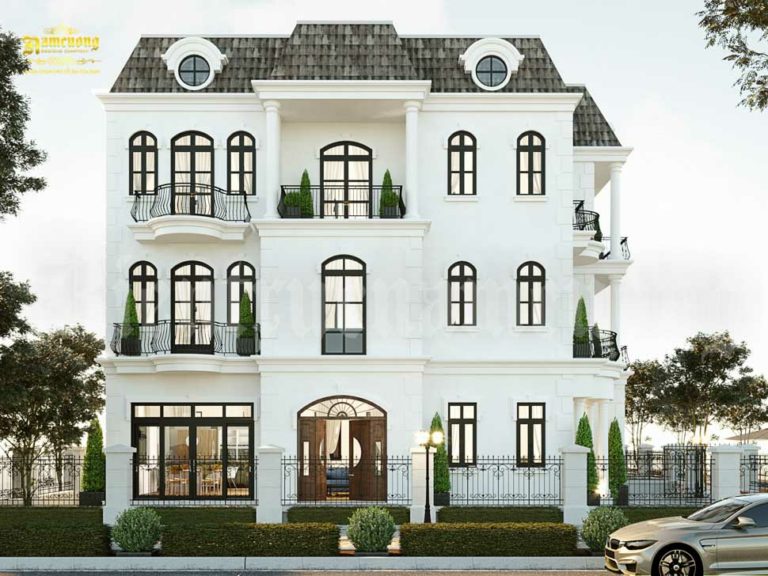 Biệt thự 3 tầng 1 tum