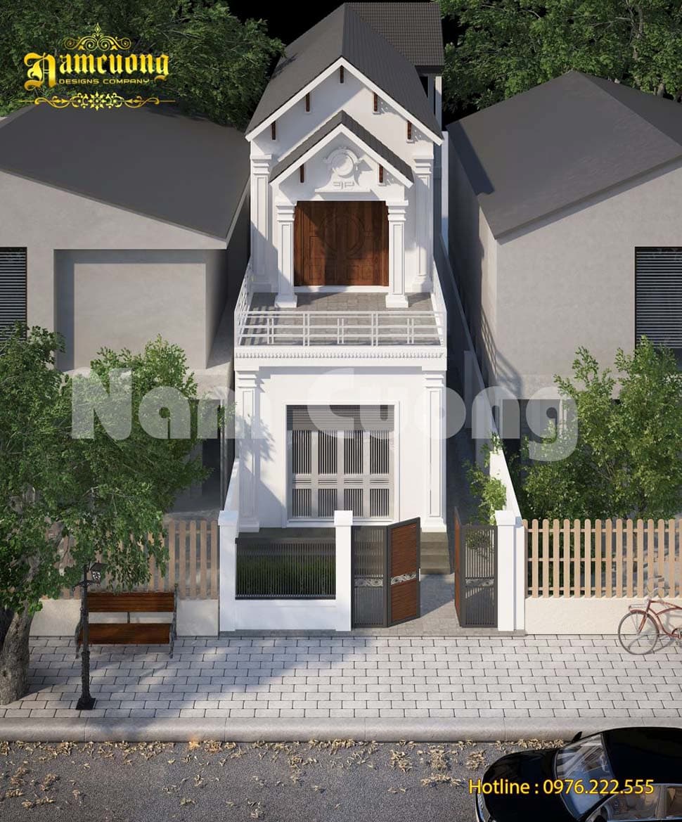 Biệt thự phố 2 tầng mặt tiền 6m