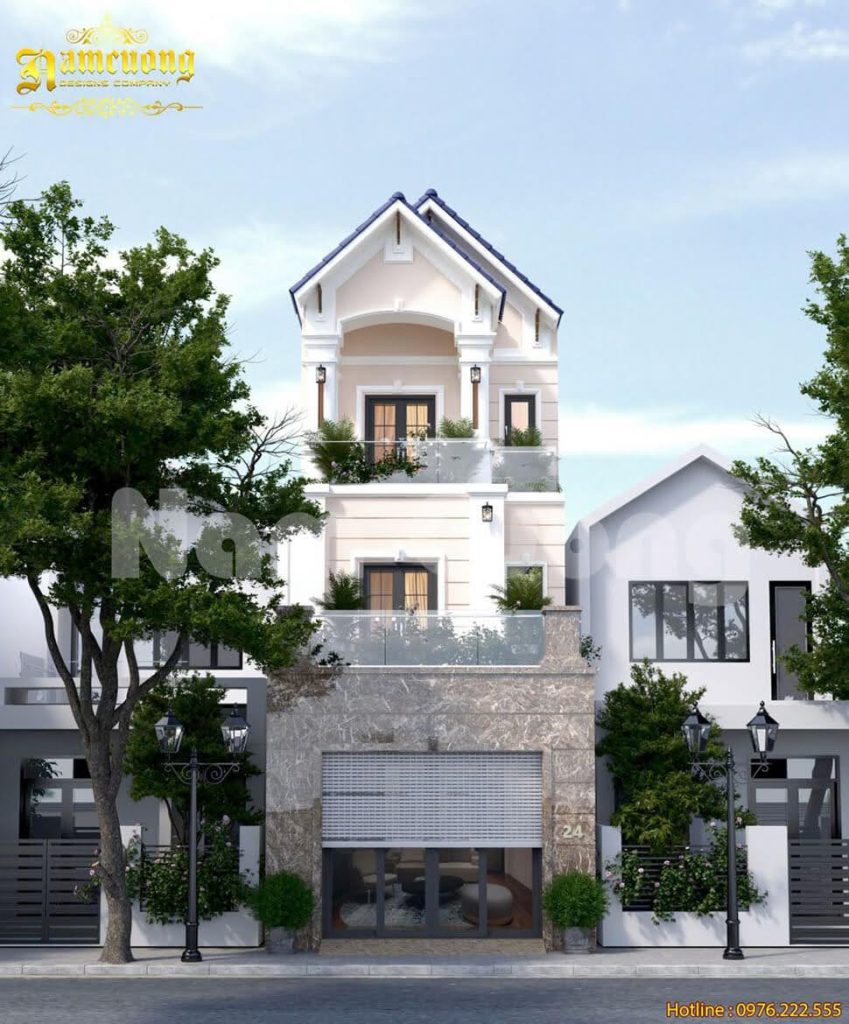 Giới thiệu về nhà phố tân cổ điển 3 tầng
