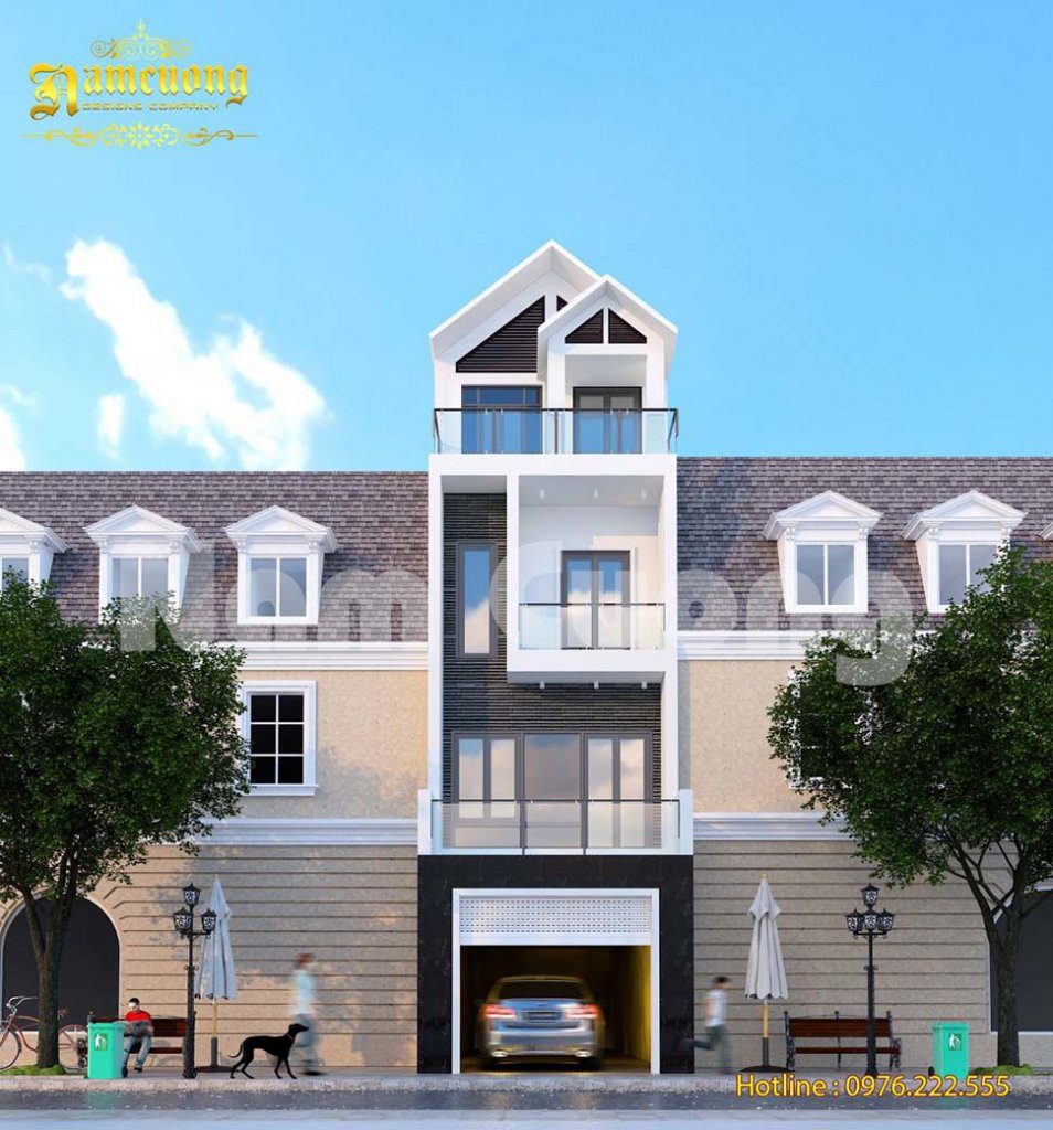  nhà phố 4 tầng tại hải phòng