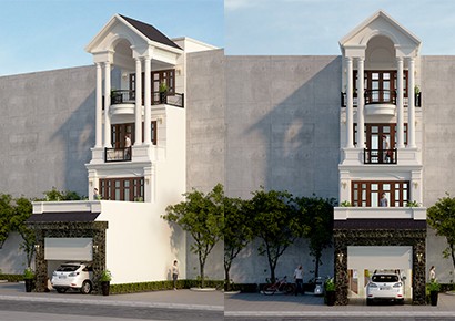 thiết kế nhà phố uy tín