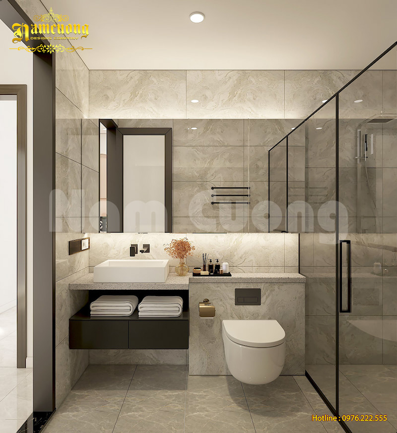 noi that nha ve sinh biet thu 3 tang mat tien 12m