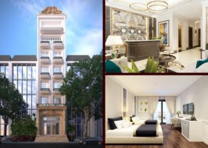 thiết kế khách sạn 5x20m