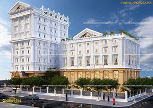 thiết kế tổ hợp khách sạn uy tín