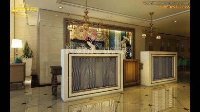 Thiết kế tổ hợp khách sạn kết hợp nhà hàng cao