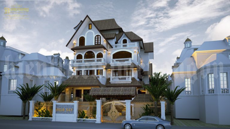 Mẫu biệt thự châu âu đẹp tại Hải Phòng