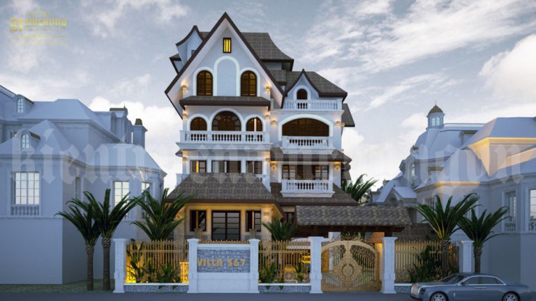 Mẫu biệt thự châu âu đẹp tại Hải Phòng