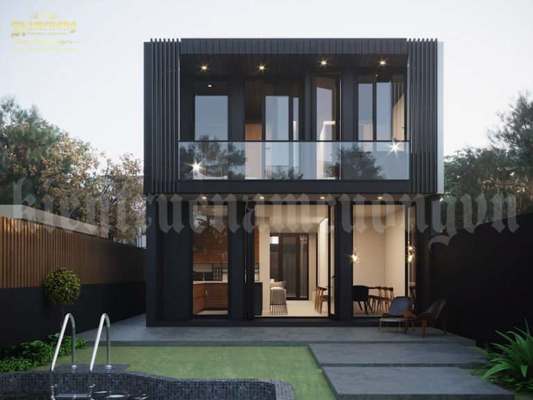 Thiết kế biệt thự hiện đại 2 tầng 100m2 tại H