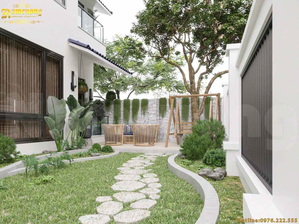 Hòa hợp với không gian thiên nhiên