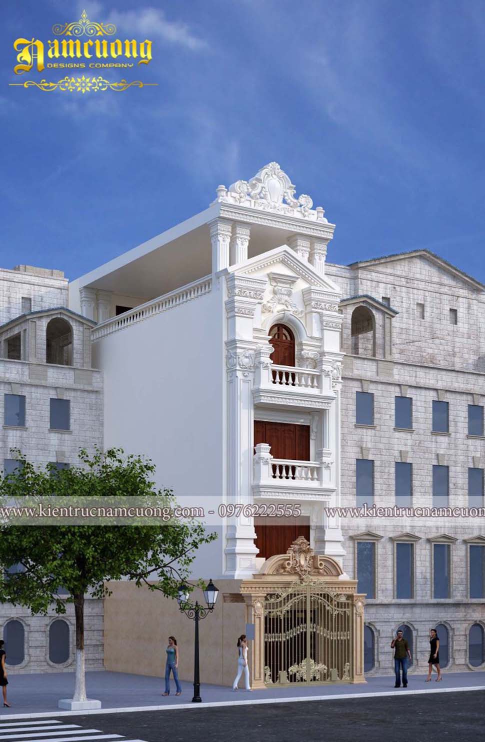 biet thu pho mat tien 7m 2