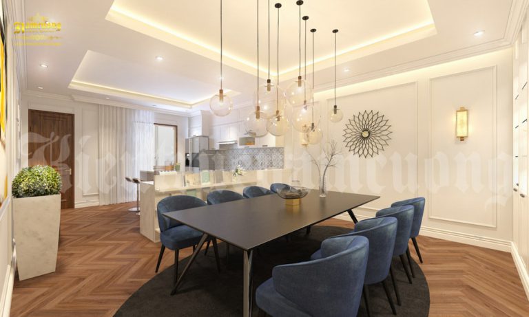 Nhà lô phố hiện đại 4m cuốn hút người nhìn
