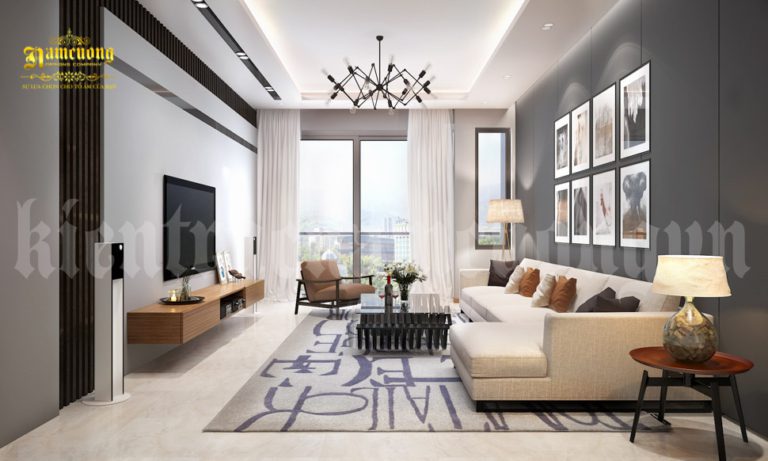 Thiết kế nhà phố 3 tầng hiện đại đẹp tại Qu