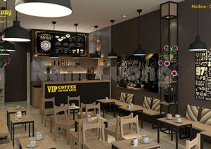 thiết kế cafe hiện đại uy tín