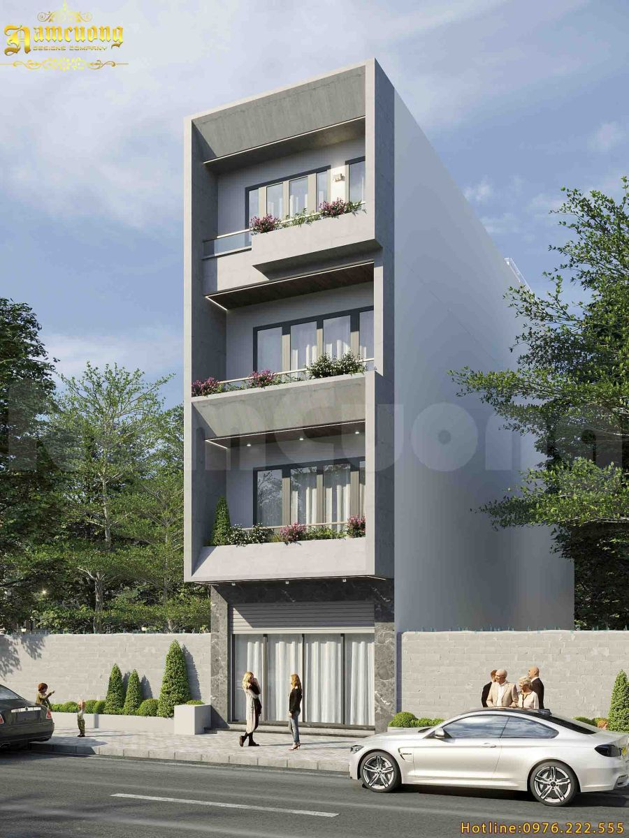 thiet ke nha pho 4 tang 44 of 52