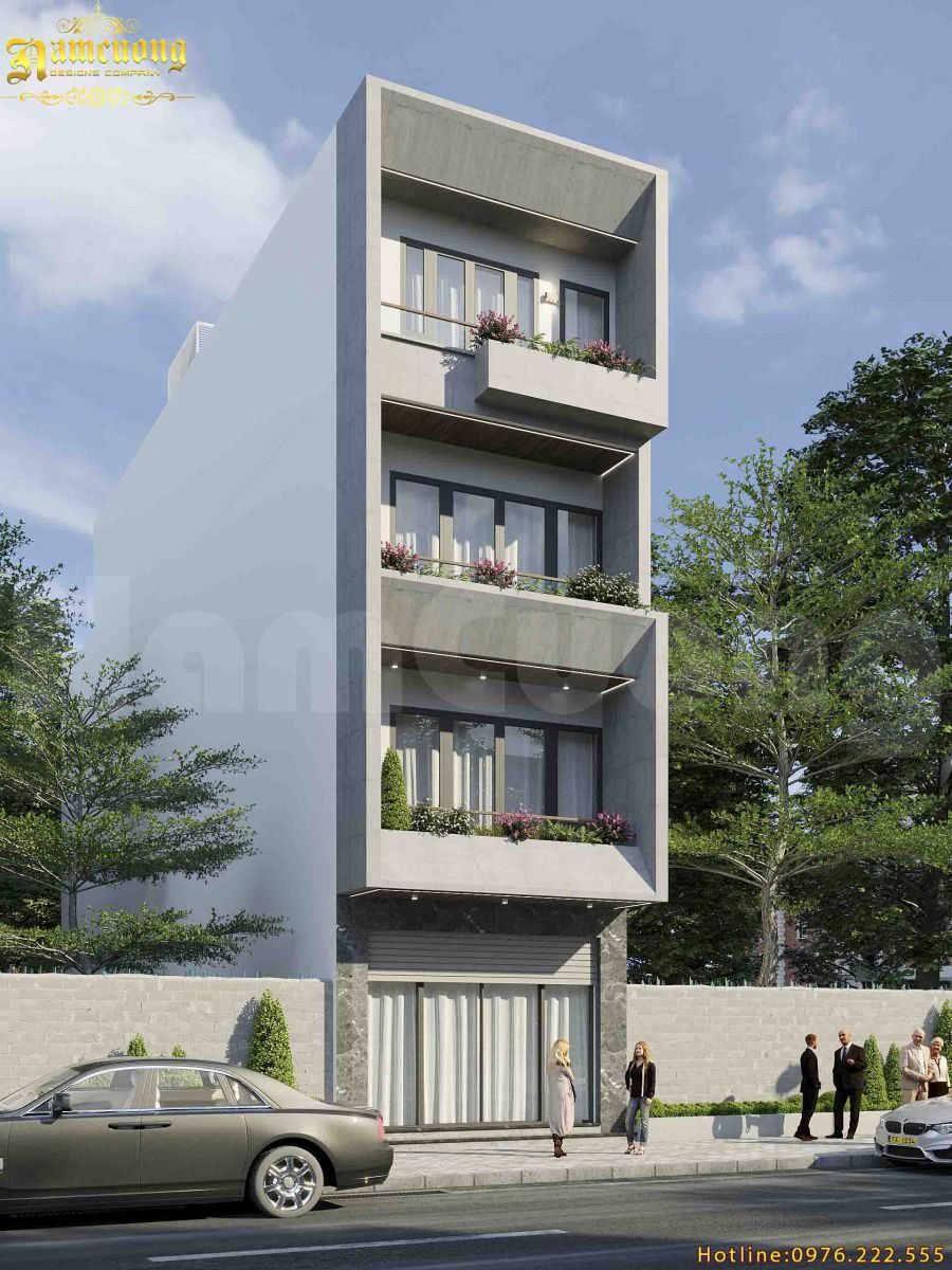 thiet ke nha pho 4 tang 46 of 52