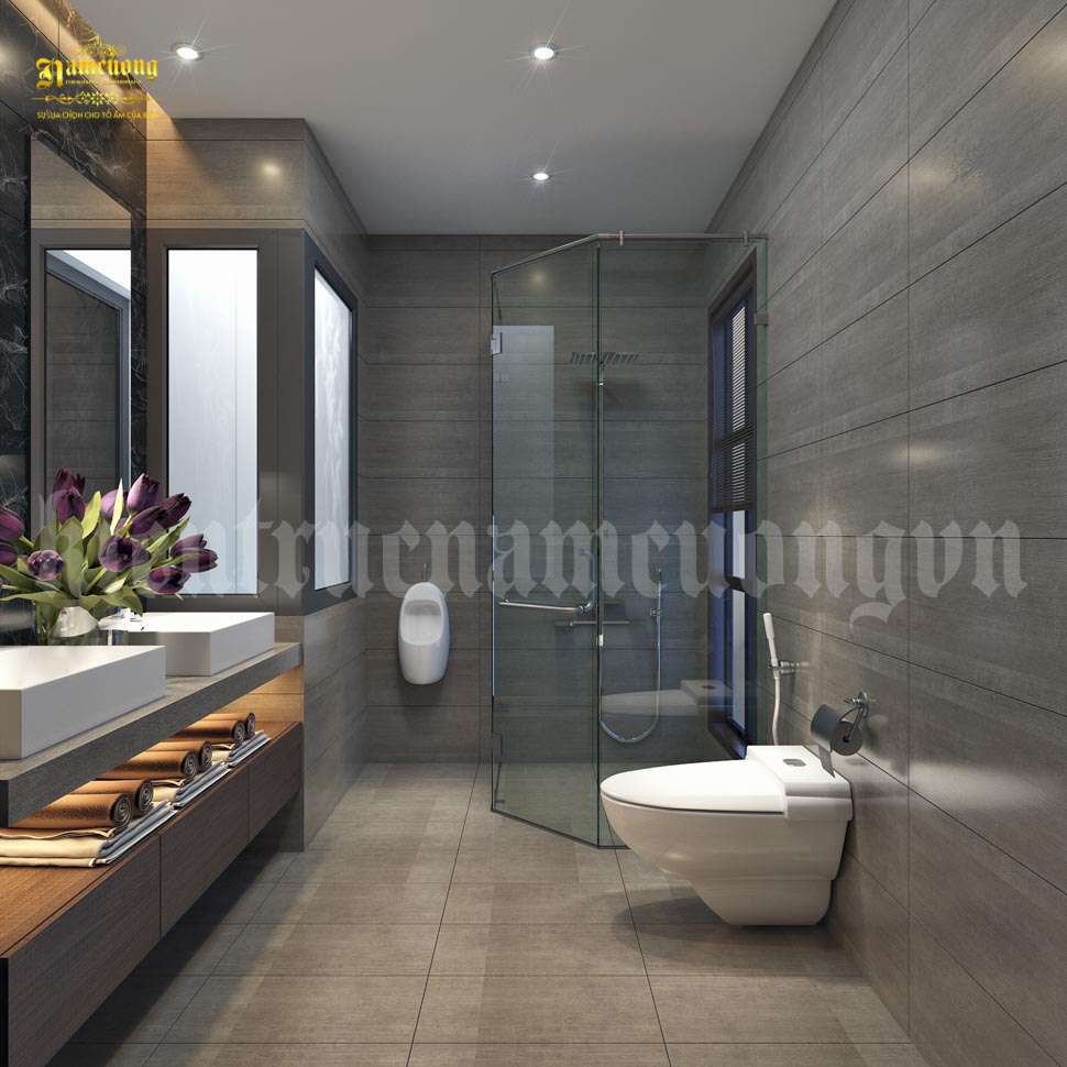 thiet ke nha pho xanh 10