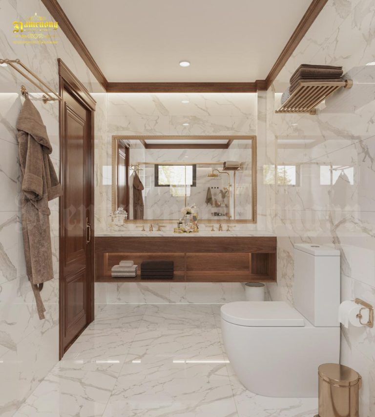 Thiết kế nội thất biệt thự độc đáo tại Bắc