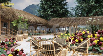 Độc lạ với mẫu thiết kế quán cafe mộc tại Đăk Lăk