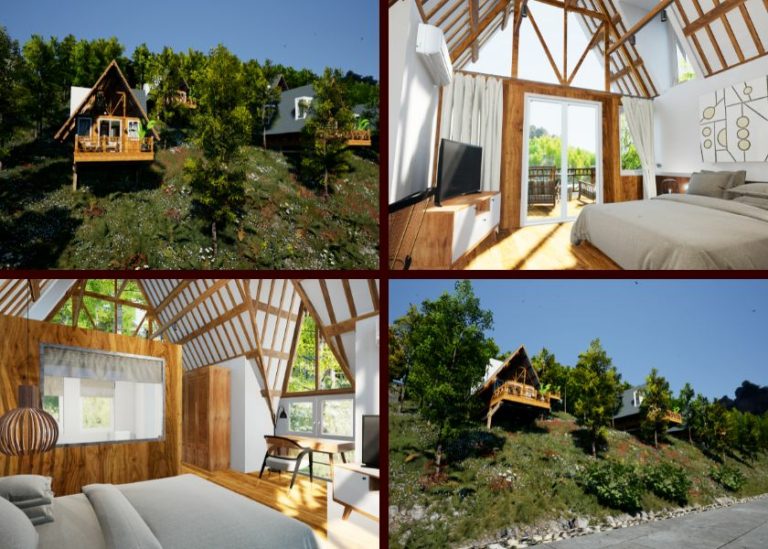 thiết kế resort bungalow