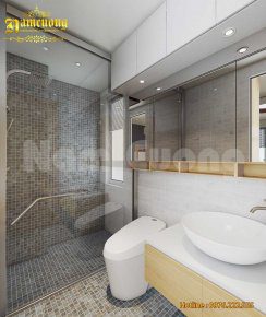 Nhà phố 6 tầng có sân trước chuẩn xu hướng thiết kế 2021