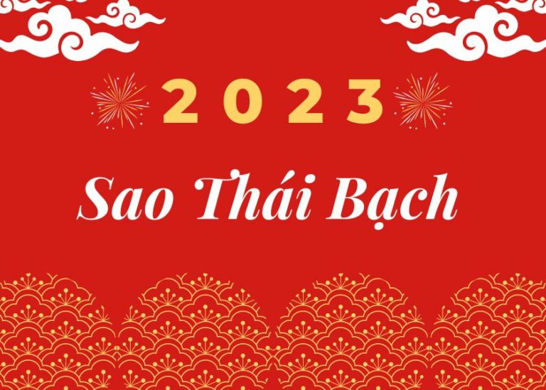Sao Thái Bạch năm 2023