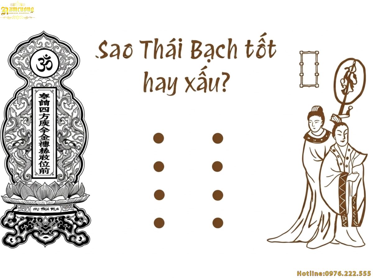 Sao Thái Bạch tốt hay xấu