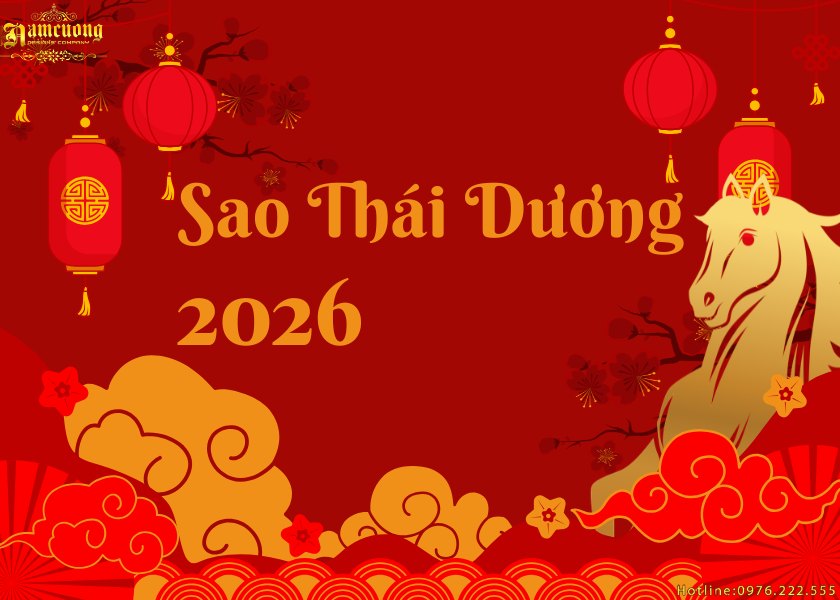 Sao Thái Dương 2026 chiếu mệnh tuổi nào