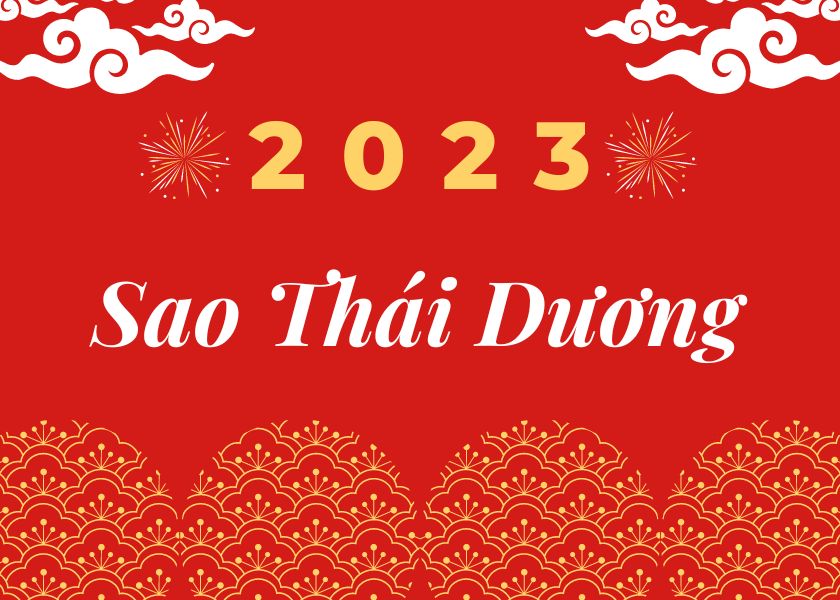 Sao Thái Dương năm 2023