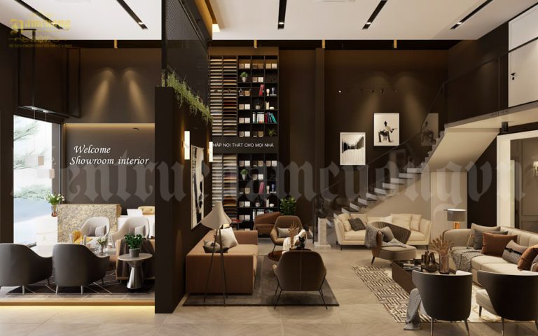 Thiết kế showroom nội thất đẹp ấn tượng