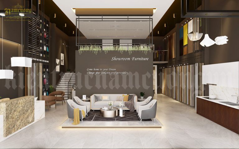 Thiết kế showroom nội thất đẹp ấn tượng
