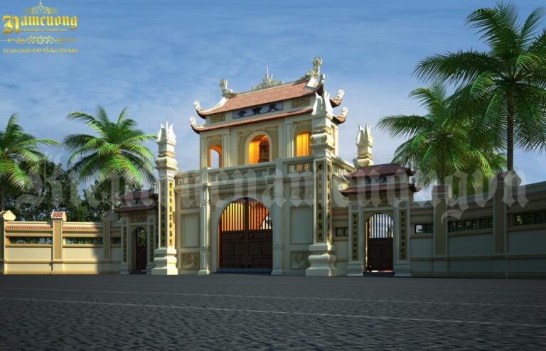 nhà thờ họ 5 gian