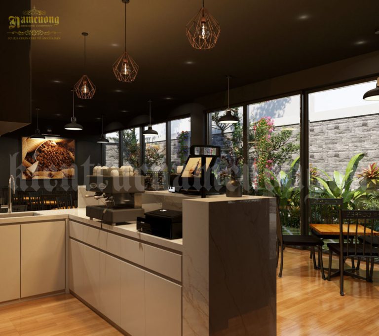 Thiết kế cafe sân vườn giá rẻ tại Hải Phòng