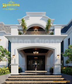 Mẫu biệt thự 2 tầng không gian mở độc đáo tại Hải Phòng