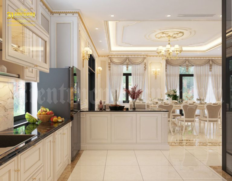 thiết kế nội thất biệt thự vinhome marina