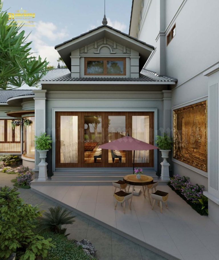 Thiết kế cải tạo biệt thự cũ tại Hải Phòng
