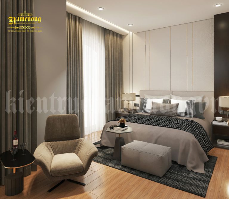 thiết kế nội thất biệt thự 250m2 sang trọng