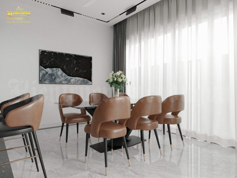 Thiết kế nội thất nhà 3 tầng 12x7m