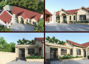 thiết kế nội thất biệt thự phong cách indochie