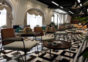 quán cafe trong khách sạn